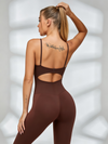 Hollow Out Zipper Jumpsuit