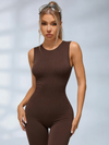 ZASUWA Female Backless Scrunch Bum Jumpsuit