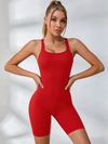 Cross Back Short Romper