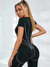🖤ZASUWA Female Tummy Control Zipper Hip-lift Jumpsuit