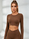 Bakless Cropped Long Sleeves