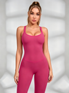 Cross Back Scrunch Bum Jumpsuit