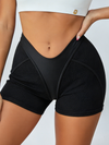 ❤ZASUWA Female Sexy Deep V Back Push Up Design Quick-dry Shorts