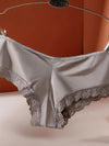 ZASUWA Female Hollow Out Silk T-back Panties