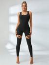 ❤Quick-Dry Hollow Out Backless Jumpsuit