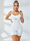 🖤ZASUWA Female Tummy Control Cutout Short Romper