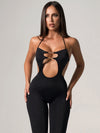 🖤ZASUWA Female Hollow Out Backless Jumpsuit
