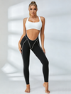 🖤ZASUWA Female Sexy Contrast Color Unique Cutout Jumpsuit