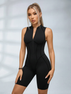 Sexy Backless Zipper Quick-dry Romper