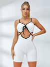 Hollow Out TikTok Short Romper