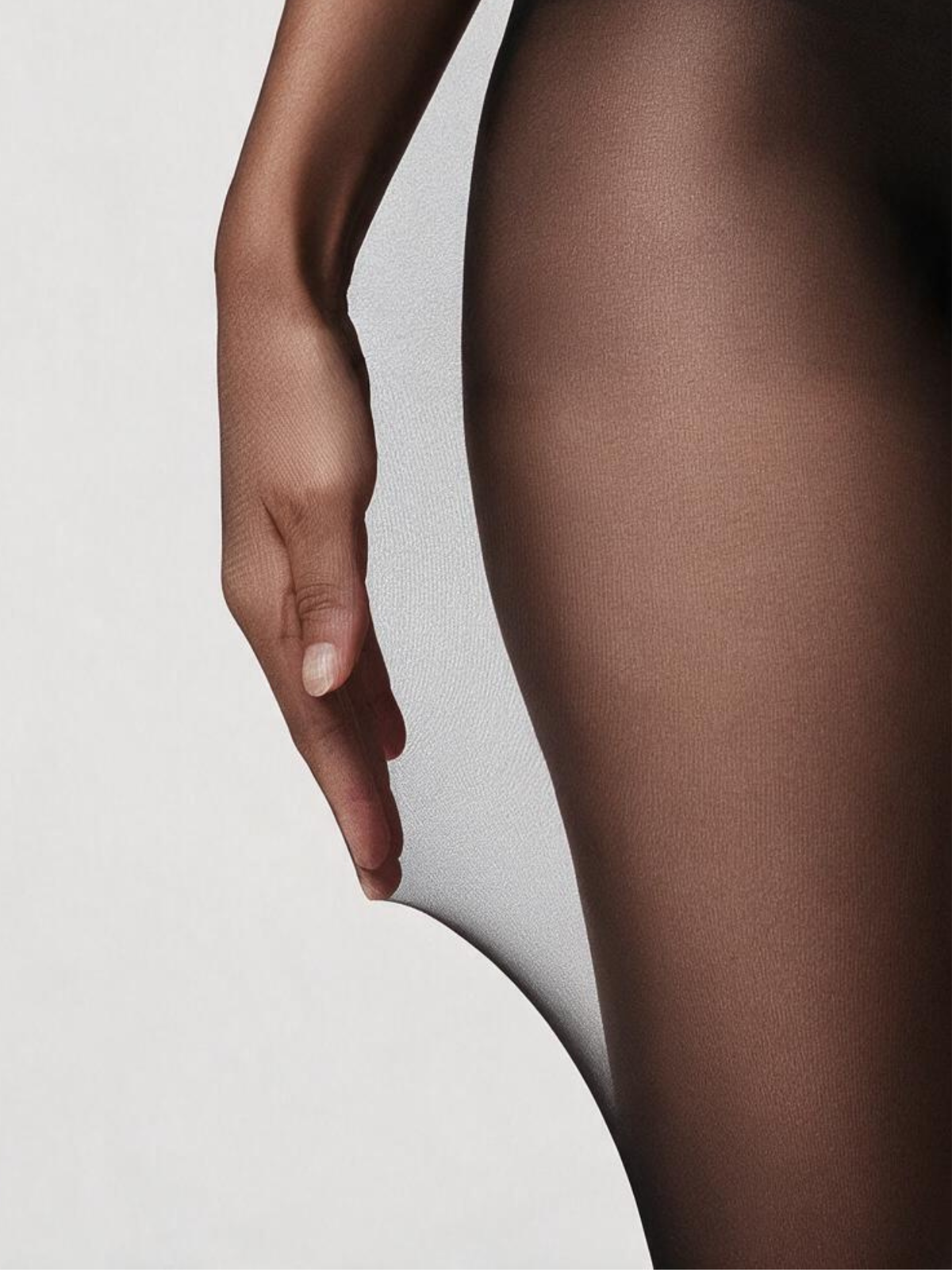 Ultra Sheer Black Pantyhose