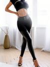 Kreuz-Bein-PU-Po-Lifting-Röhrenhose