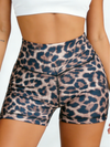🖤ZASUWA Female Leopard Deep V Back Scrunch Bum Leggings