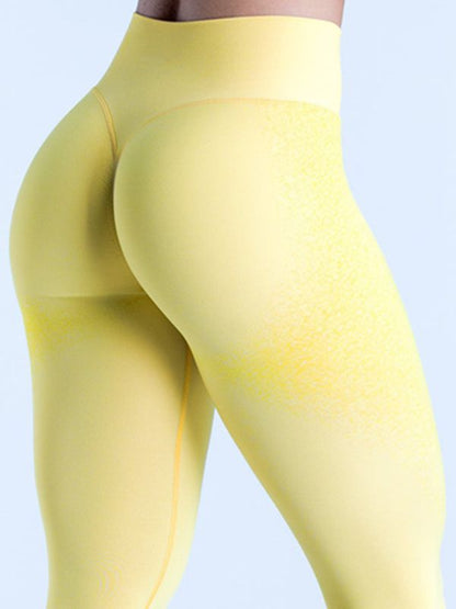Solid Color Quick Dry Hip-lift Leggings
