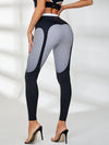❤Contrast Color Mesh Cutout Pop Style Tracksuit