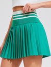 ZASUWA Female Contrast Color Quick Dry 2 in 1 Tennis Skirts