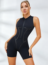 ❤ZASUWA Female Trendy Zipper Peach Booty Jumpsuit