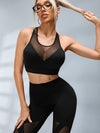ZASUWA Female Sexy Sheer Mesh Hip-lift Tracksuit