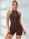 ZASUWA Female Zipper Short Romper