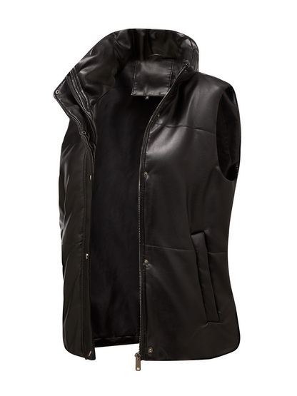 Pocket Zipper Down Vest