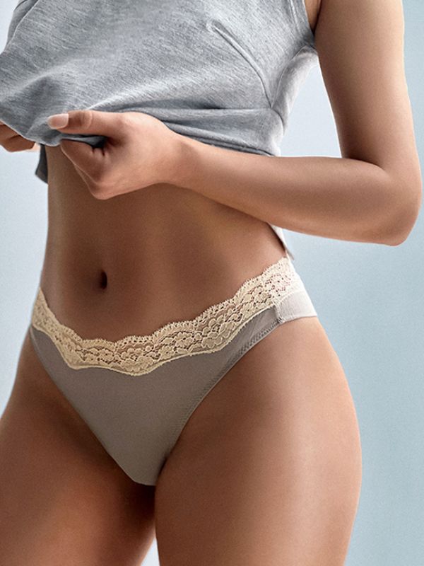 Lace Modal Fabric Sports Panties