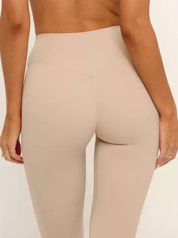 ZASUWA Female High-rise Solid Color Quick Dry Leggings