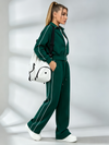 Stripes Zipper Pocket Casual Tracksuit