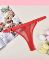 ZASUWA Female Mesh Solid Color Panties