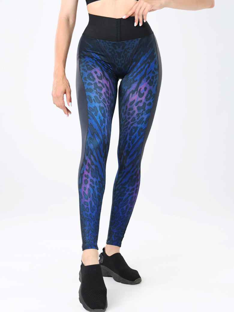 ZASUWA Female Leopard Print Fly-Eye Hip-lift Leggings – ZASUWA