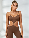 Flare Cutout Jumpsuit