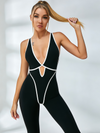 🖤ZASUWA Female Hollow Out Backless Jumpsuit