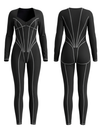 Tummy Control Zipper Hip-lift Jumpsuit