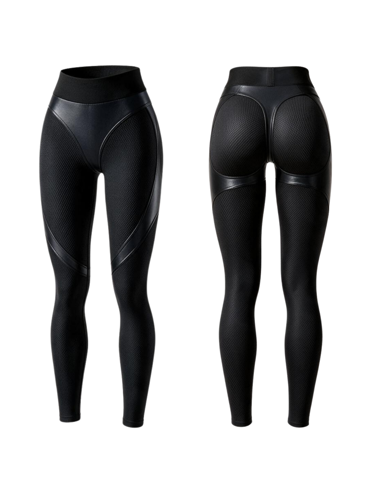 Fly-Eye Fishnet Atmungsaktive Booty Leggings