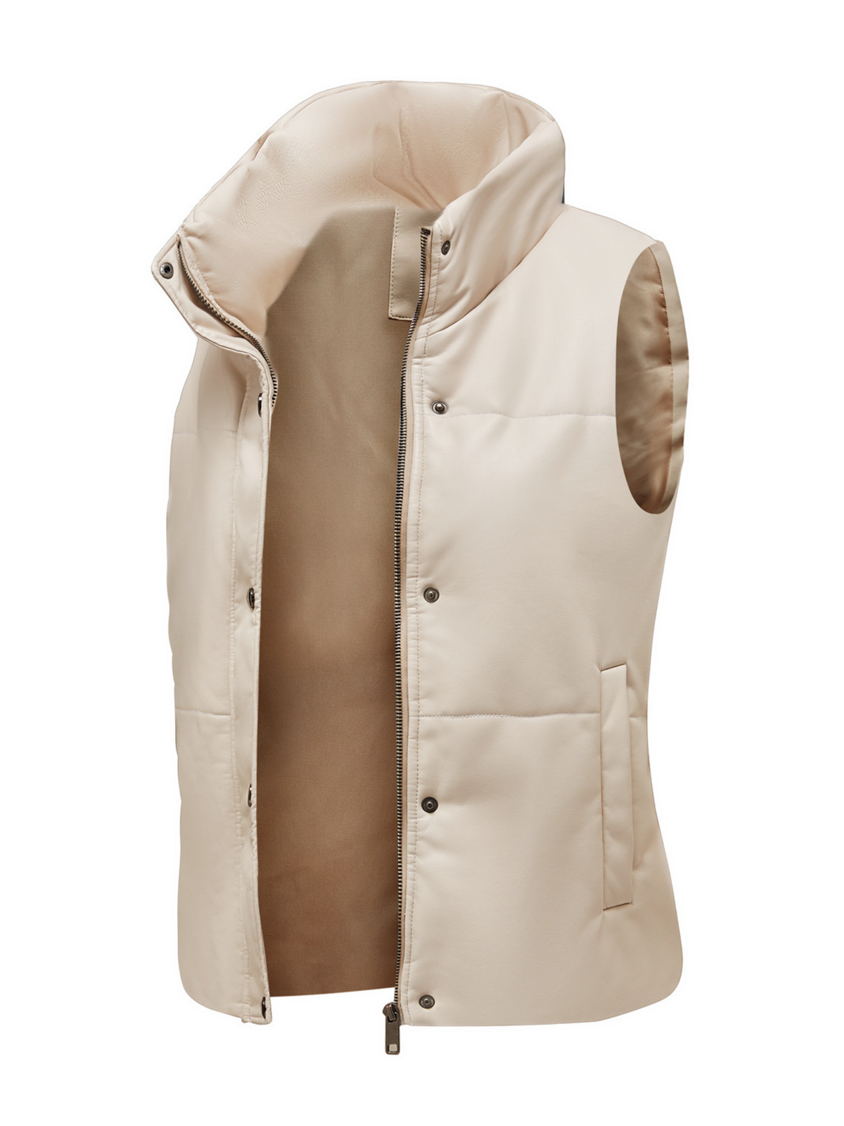 Pocket Zipper Down Vest