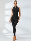 ❤ZASUWA Female Trendy Zipper Peach Booty Jumpsuit