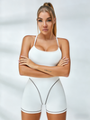 Cross Back Jumpsuit