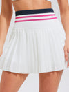 ZASUWA Female Contrast Color Quick Dry 2 in 1 Tennis Skirts