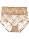 ZASUWA Female Sexy Solid Color Mesh Lace Panties