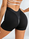 ❤ZASUWA Female Sexy Deep V Back Push Up Design Quick-dry Shorts