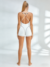 Cross Back Jumpsuit