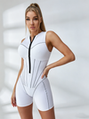 Stripes Tummy Control Push Up Jumpsuit