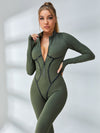 ❤ZASUWA Female Trendy Zipper Corset Jumpsuit