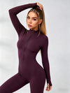 Zipper Fleece Jumpsuit