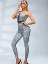 🖤ZASUWA Female Sexy Fishnet Snake Print Backless Jumpsuits
