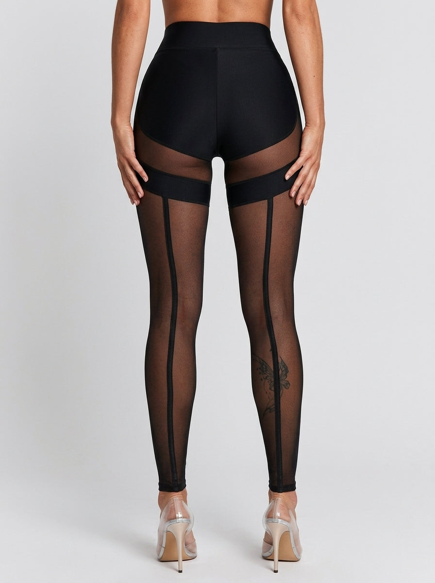 Super sexy, einzigartige Netz-Leggings mit Po-Push-up