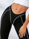 Racerback Bra White Contour Leggings Set