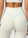 Short Sleeve Zip Crop Top & High Waist Legging Set