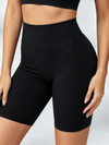 Two-Tone Square Neck Cami & High Waist Biker Short Active Set
