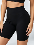 Two-Tone Square Neck Cami & High Waist Biker Short Active Set