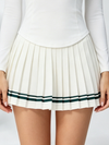 Long-Sleeve Half-Zip Tennis Dress